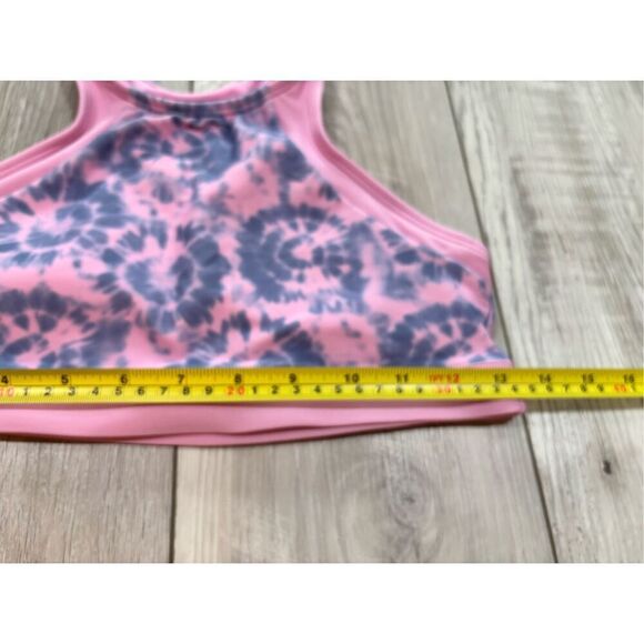 Athleta Girls Pink Free Spirit two-piece bikini swimsuit size 14-16 - Picture 11 of 12
